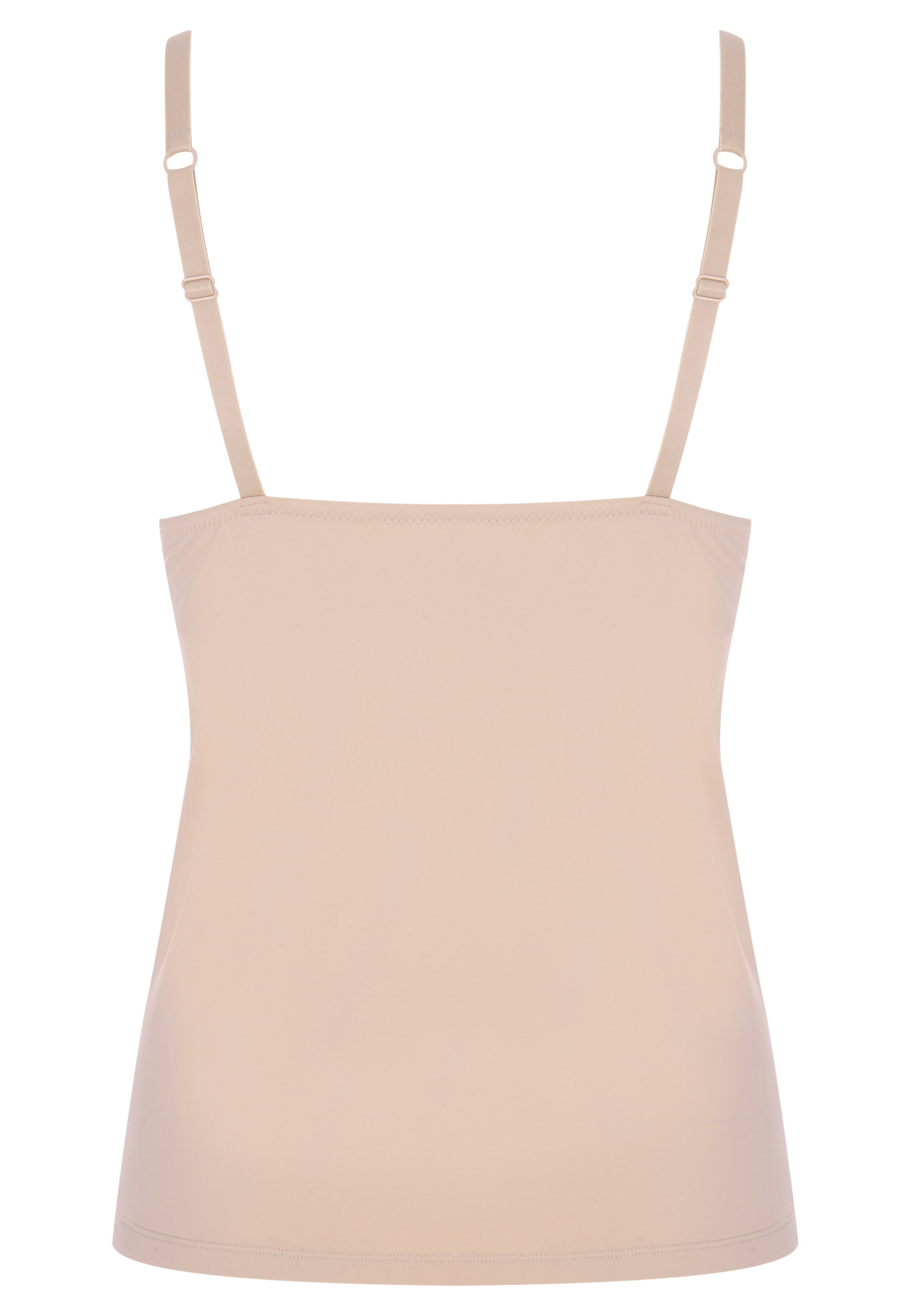 Womens Nude Bust Shelf Cami Vest Peacocks
