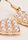 Womens Gold Pearl Heart Drop Earrings