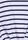 Womens White Stripe Front Knot T-Shirt