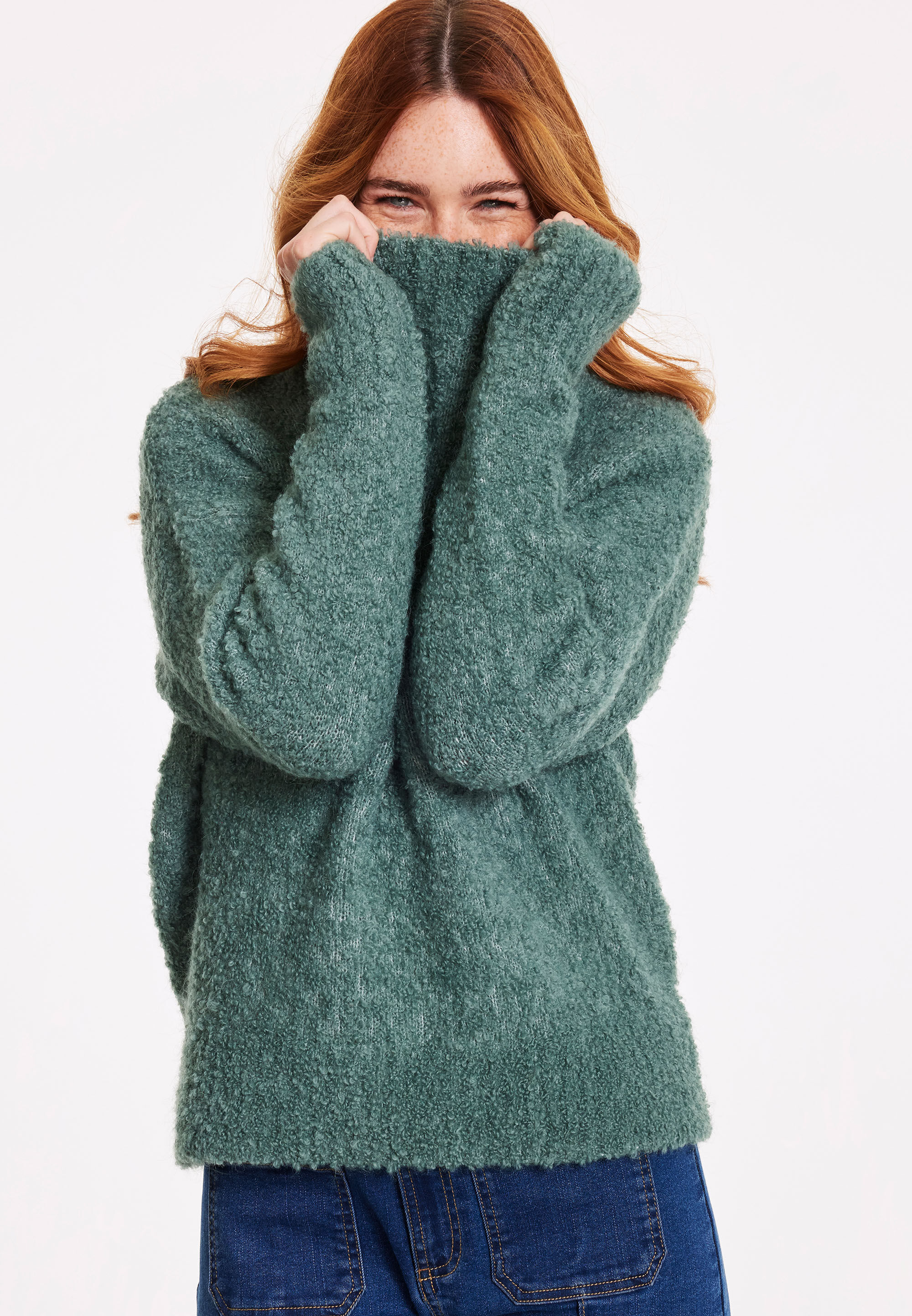 Boucle jumper ladies clearance