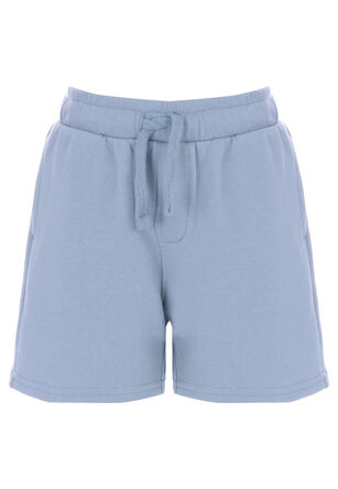 Younger Boys Light Blue Plain Casual Shorts