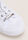 Womens White Embroidered Lace Up Trainers