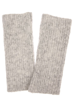 Older Girls Grey Long Hand Warmers