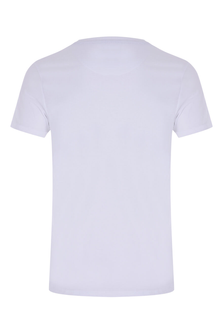 Mens Plain White Cotton Short Sleeve T shirt