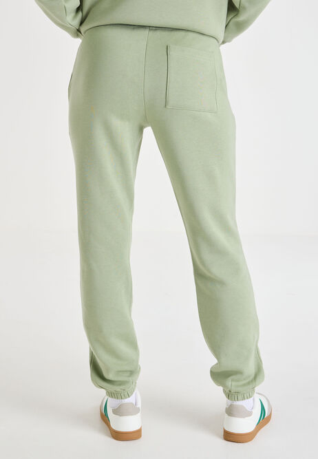 Womens Green Athletics Dept Cuffed Joggers