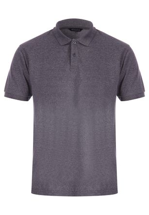 Mens Grey Grindle Polo Shirt