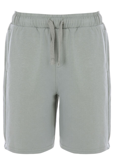 Older Boys Khaki Plain Drawstring Shorts