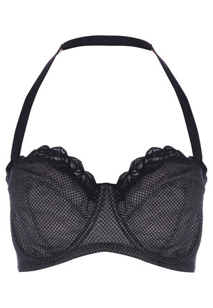 Dorina Womens DD+ Black Non Padded Addison Bra