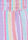 Younger Girls Pink Stripe Frill Shorts
