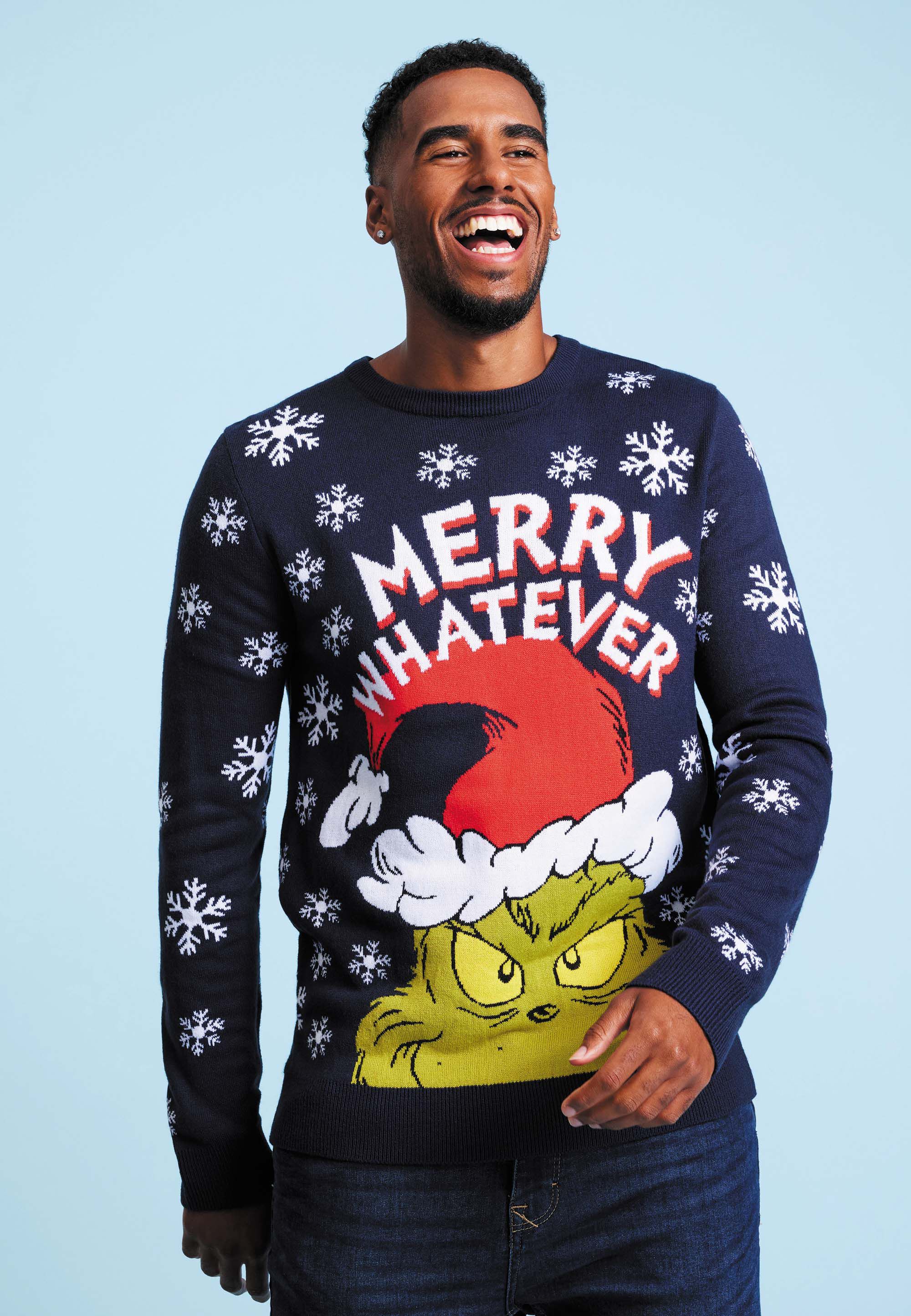 Merry whatever grinch sweater hotsell