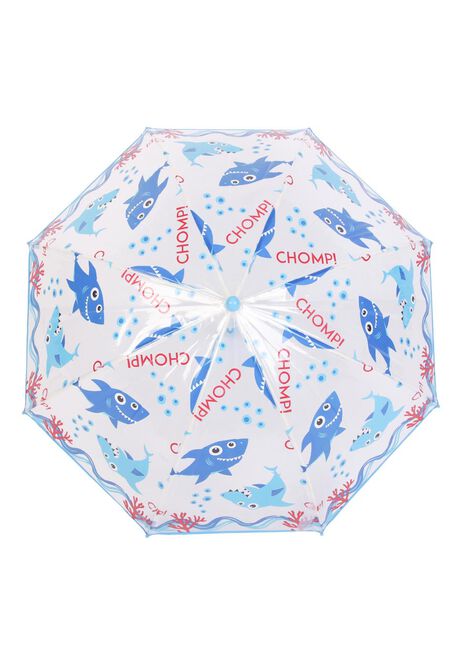 Kids Blue Shark Umbrella