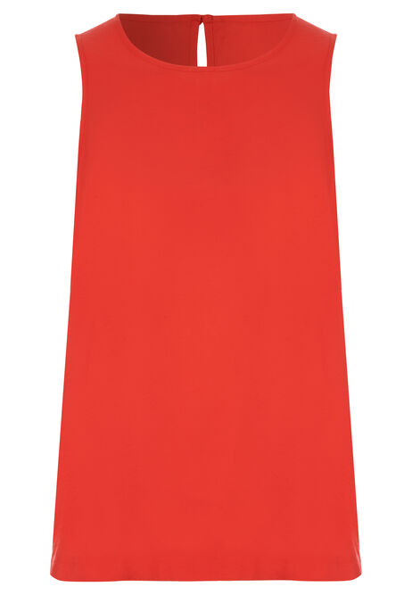 Womens Coral Vest Top