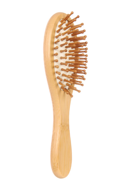 Womens Natural Bamboo Small Hairbrush
