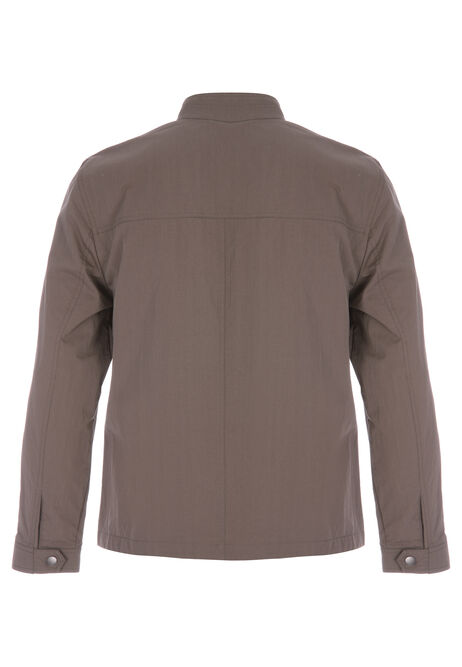 Mens Brown Lightweight Jacket