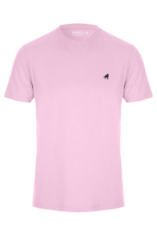 Mens Light Pink Basic T-Shirt
