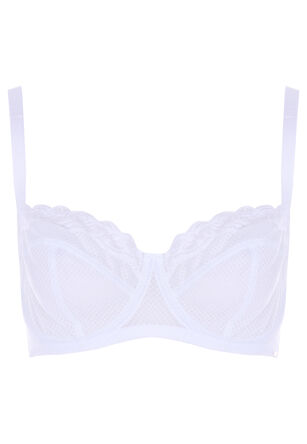 Dorina Womens DD+ White Non Padded Addison Bra
