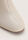 Womens Ecru Almond Toe Ankle Boots