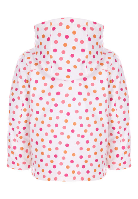 Younger Girls Cream Spot 3-in-1 Jacket