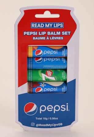 Womens 4pk Pepsi Lip Balms