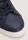 Mens Navy Lace Up PU Trainers