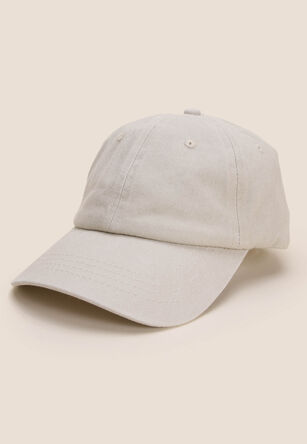 Womens Stone Denim Baseball Cap