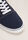 Mens Navy Casual Skater Lace Up Trainer
