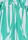 Womens Green & White Patterned Beach Kaftan Dress