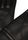 Womens Black Plain PU Gloves
