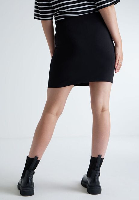 Womens Black Mini Skirt 