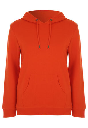 Womens Red Pullover Hoody