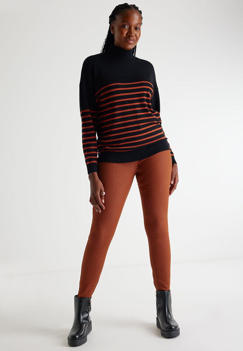 Burnt hotsell orange jeggings