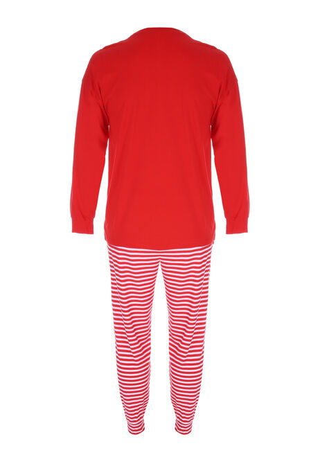 Mens Red Santa Pyjama Set 