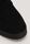 Womens Black Plain Suedette Loafers