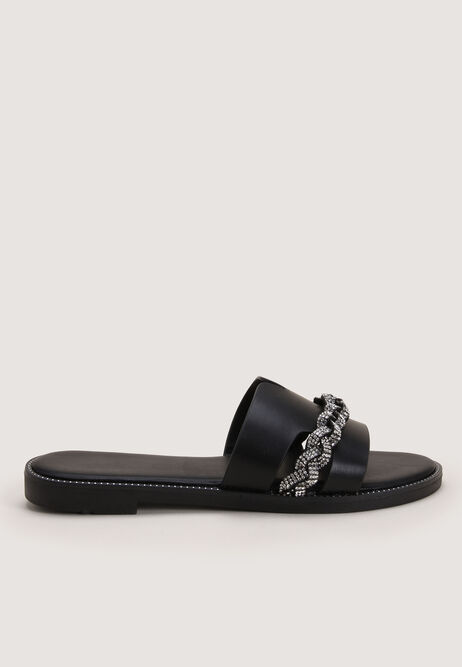 Womens bling slides outlet