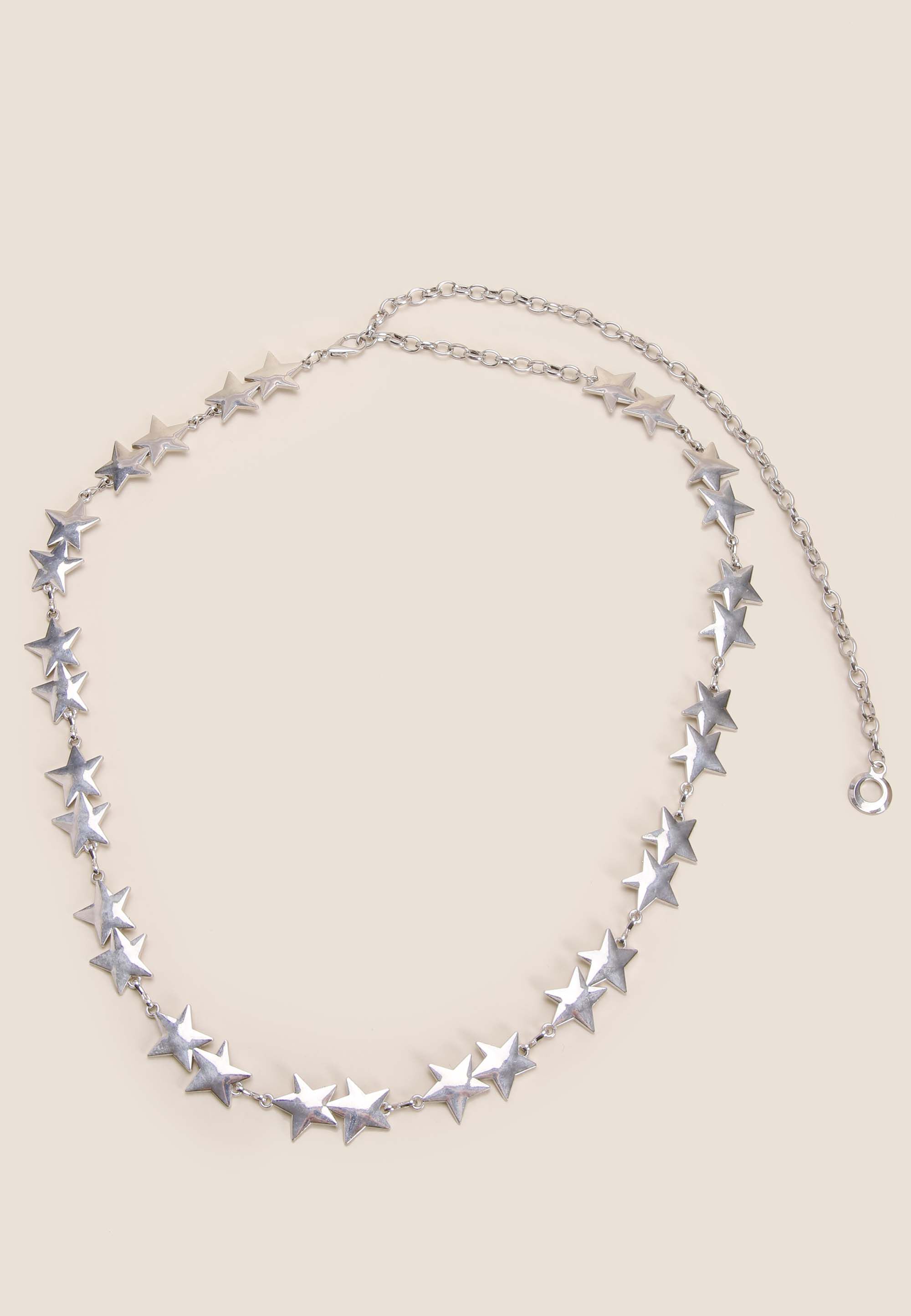Womens silver chain belts cheap