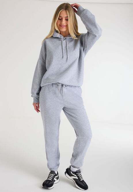 Womens Grey Overhead Hoody