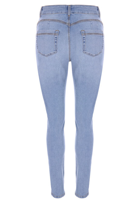 Womens Light Blue Alexa Shaper Skinny Jeans