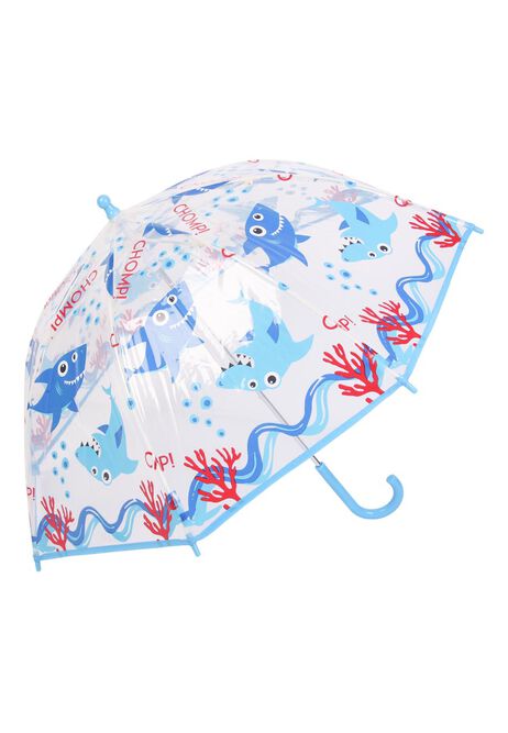 Kids Blue Shark Umbrella