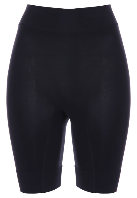 Womens Plain Black Anti Rub Cycling Shorts
