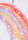 Younger Girls Cream Rainbow Zip Through Hoody