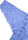 Womens Blue Broderie Lace Brazilian Briefs