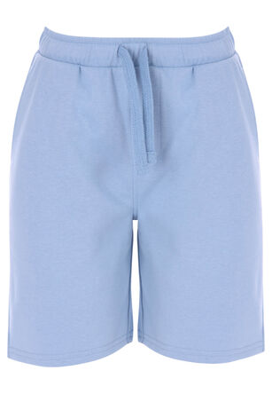 Younger Boys Light Blue Drawstring Casual Shorts