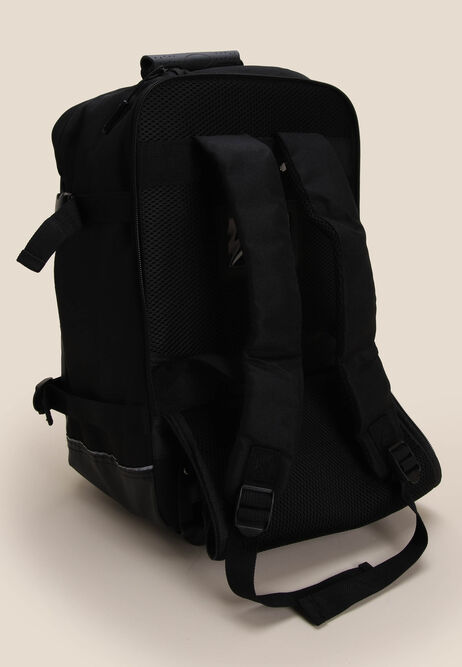 Mens Black Guinness Official Wheeled Rucksack Bag