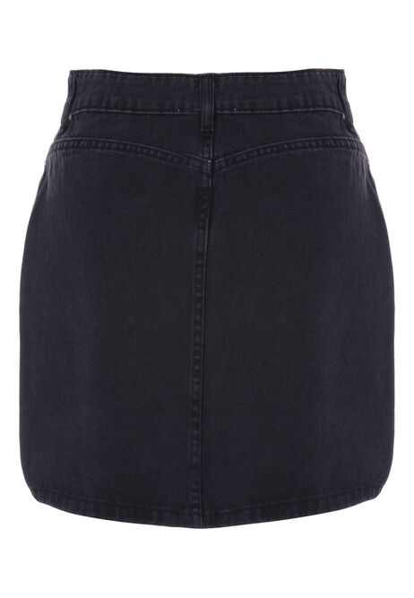 Womens Black Mini Skirt