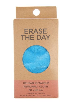 Womens Blue Erase The Day Make Up Cloth
