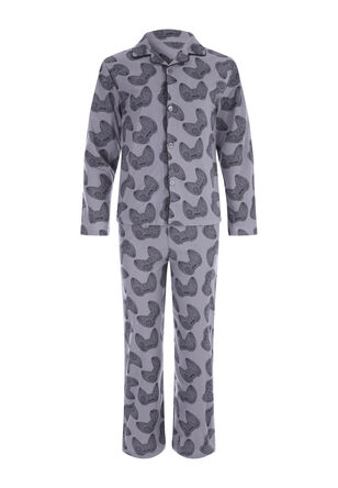 Older Boy Charcoal Gamer Pyjama Set