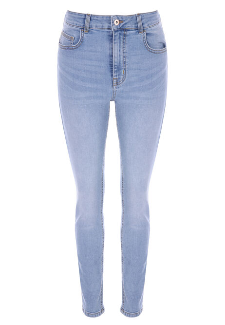 Womens Light Blue Alexa Shaper Skinny Jeans