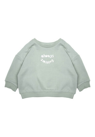 Baby Boy Sage Sweatshirt 