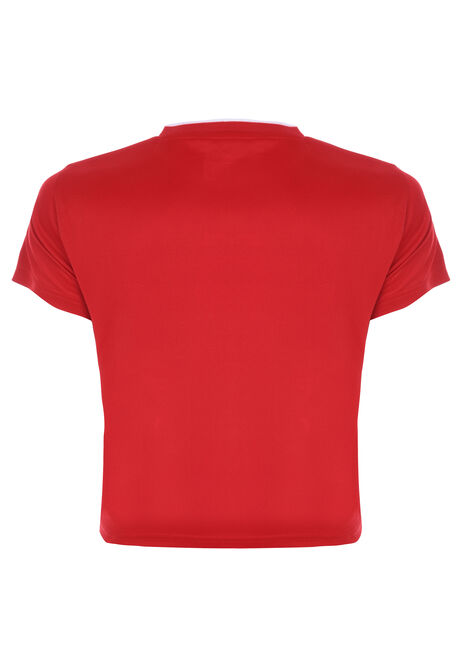 Younger Kids Red Cymru Wales T-shirt