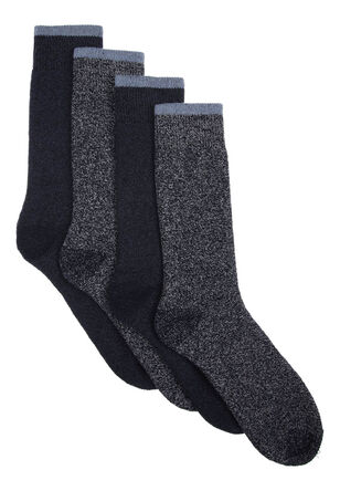 Mens 2pk Navy Everyday Comfort Thermal Socks